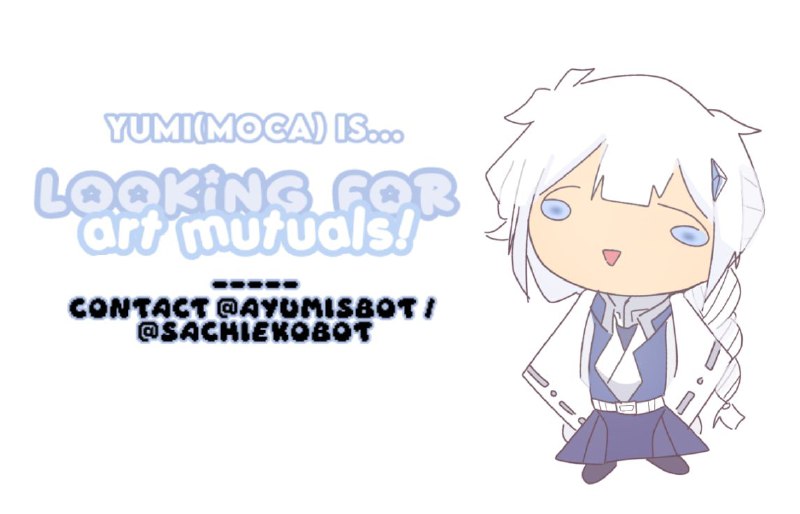[@sachiekoa](https://t.me/sachiekoa) is looking for new MUTUALS! …