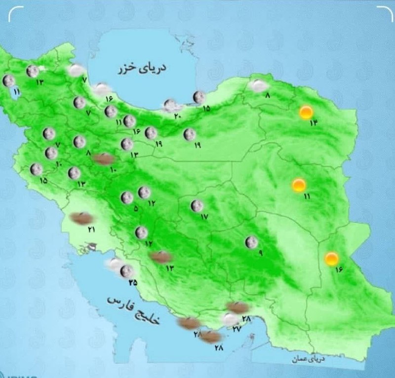 ***?*** **تداوم بارش در شمال و …