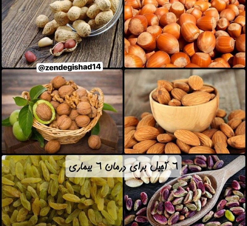 *****?*** 6 آجیل برای درمان 6 …