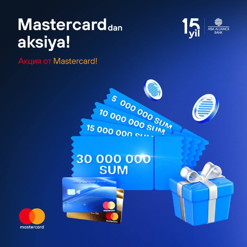 ASIA ALLIANCE BANK Mastercard bilan birgalikda …