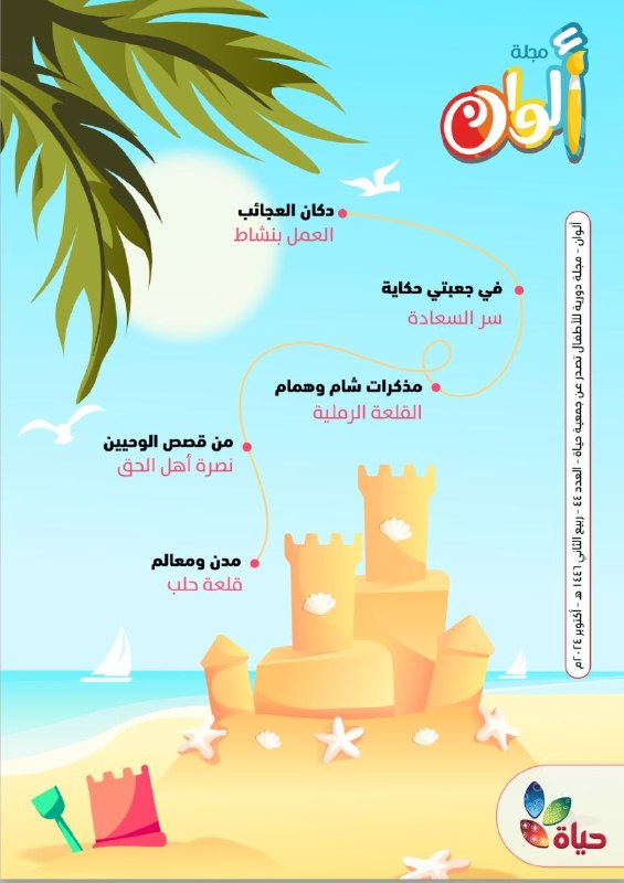 دونكم العدد الجديد من مجلتكم المحببة …