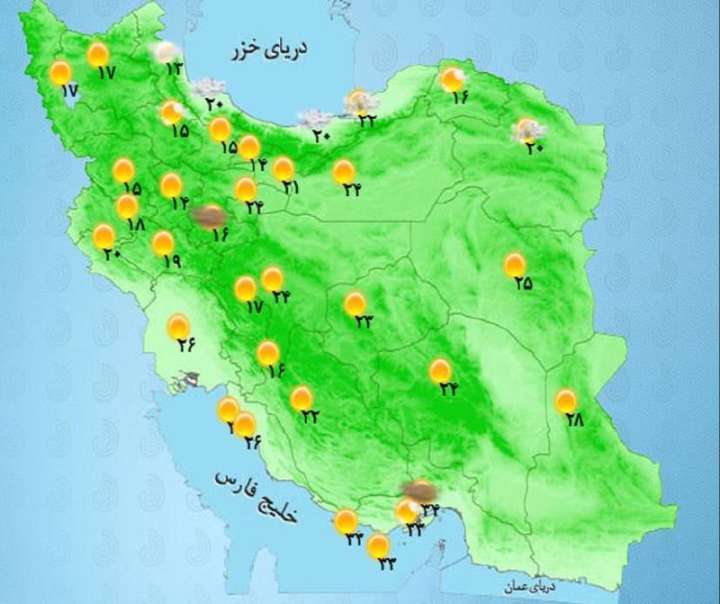 فعالیت سامانه بارشی در شرق کشور