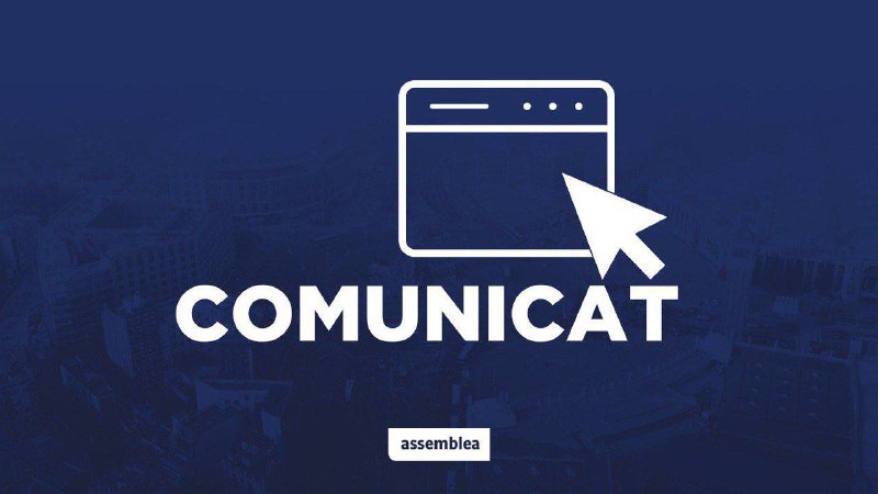 ***⬛******⬜*** Comunicat en relació amb el …