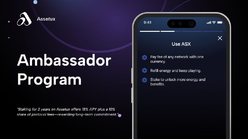 ***🔍*** Curious about the **Assetux Ambassador …