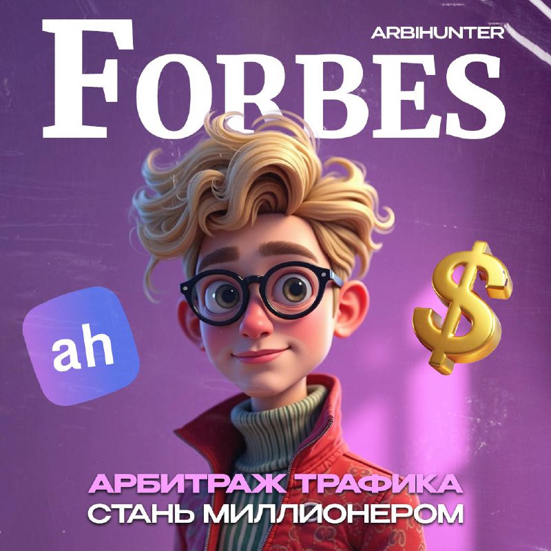 **На обложке FORBES — ты? ArbiHunter …