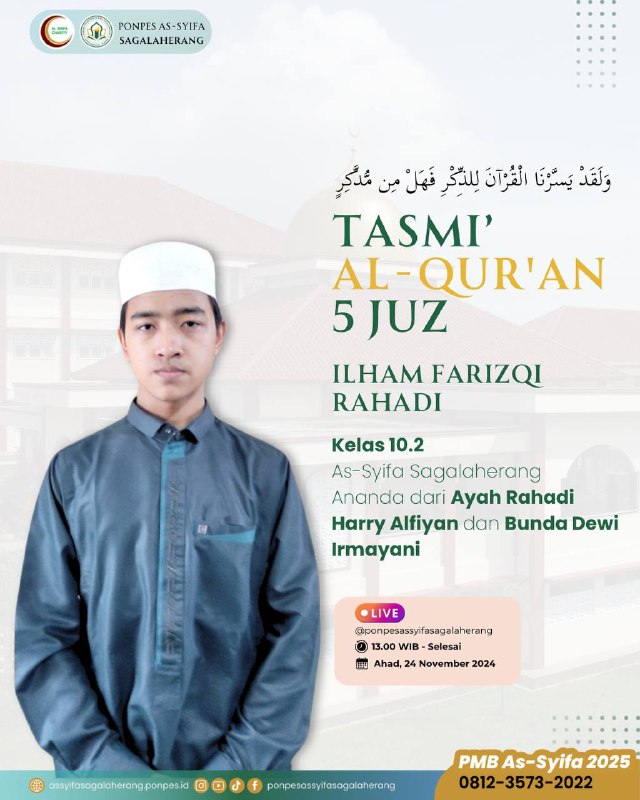 TASMI’ 5 Juz | SANTRI THALIB …