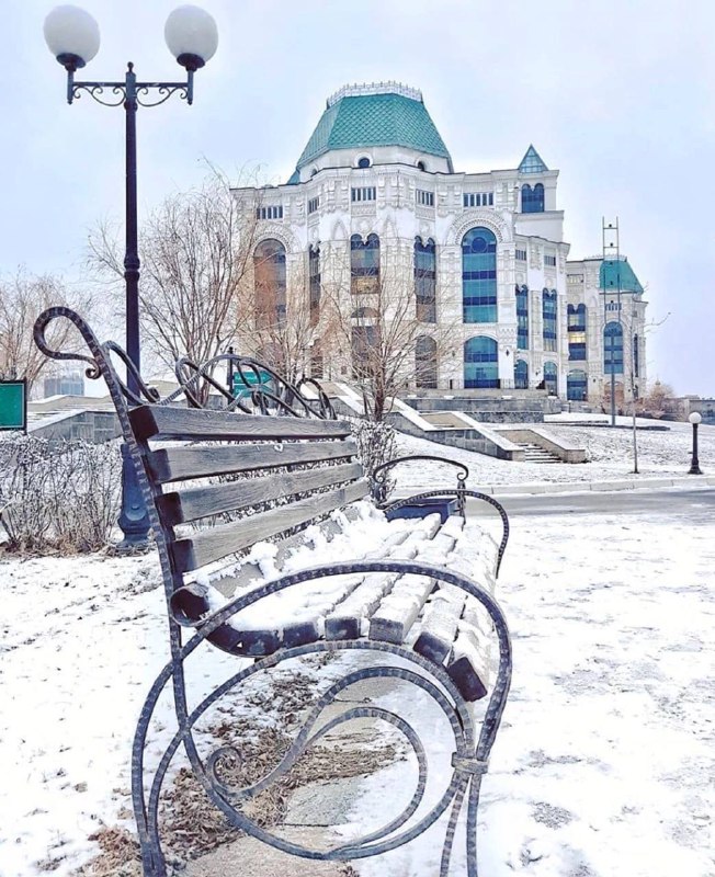 В Астрахани наступила зима ***❄️***