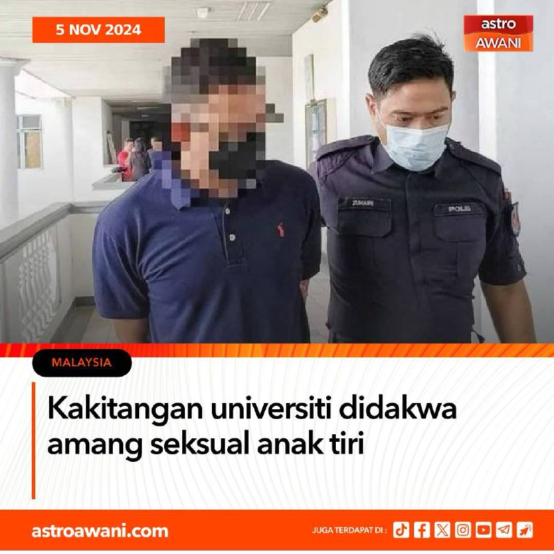 Seorang kakitangan sebuah universiti tempatan didakwa …