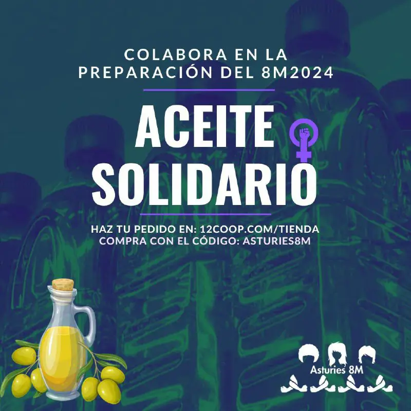 ***🤍******💪🏽***Colabora con el movimiento feminista asturiano …