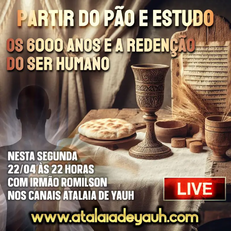 **LIVE DO PARTIR DO PÃO NESTA …