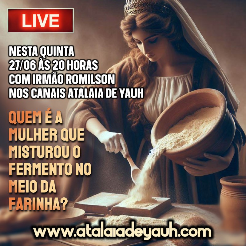 **LIVE NESTA QUINTA, 27/06 COM O …