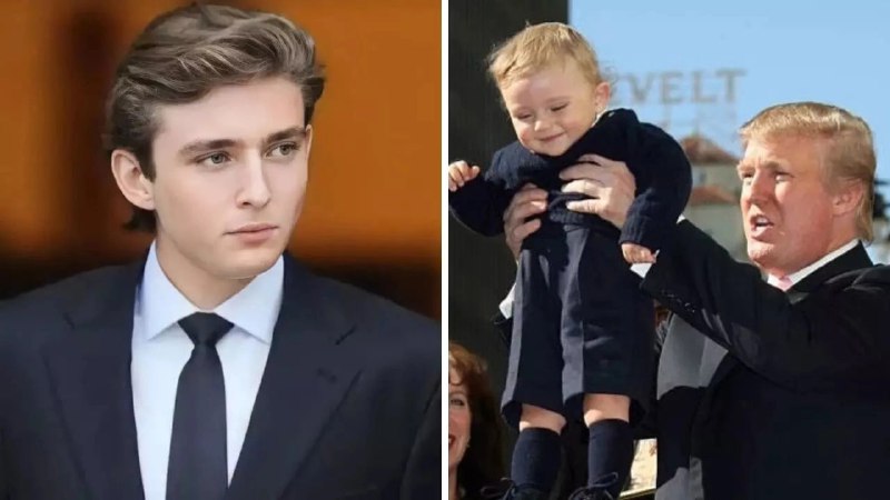 Este es el hijo de Donald …