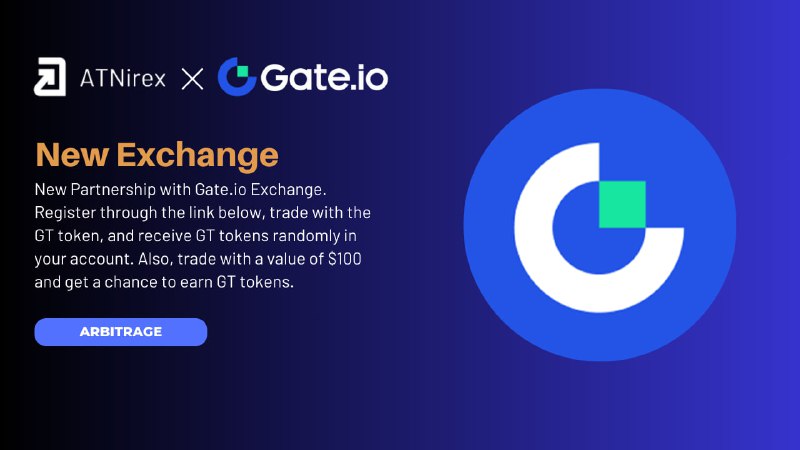 **New Partnership ATNirex with** [**Gate.io**](http://Gate.io/) **Exchange!**