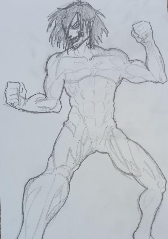 My Sketch of the Attack Titan