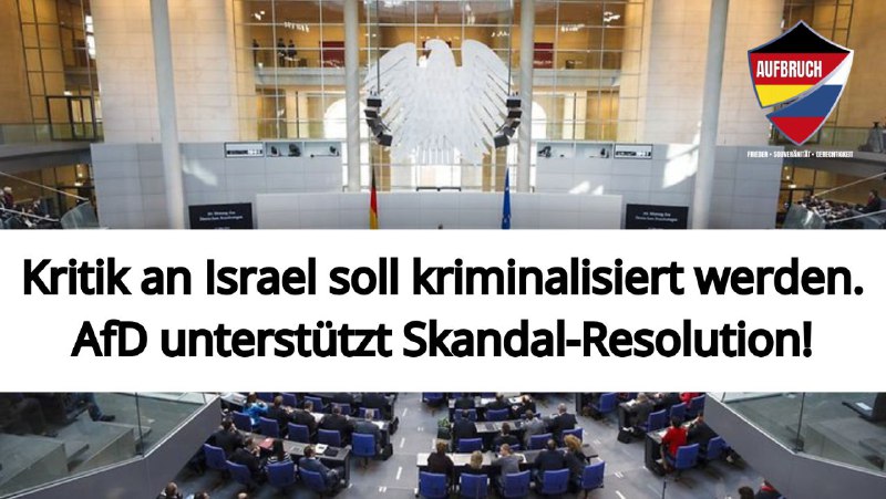 **AfD unterstützt Skandal-Resolution der Kartellparteien**