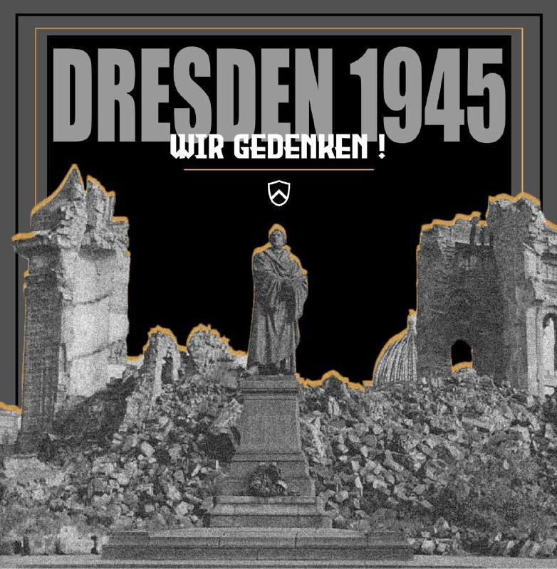***⬛️*** Am 13. Februar 1945 zerstörten …