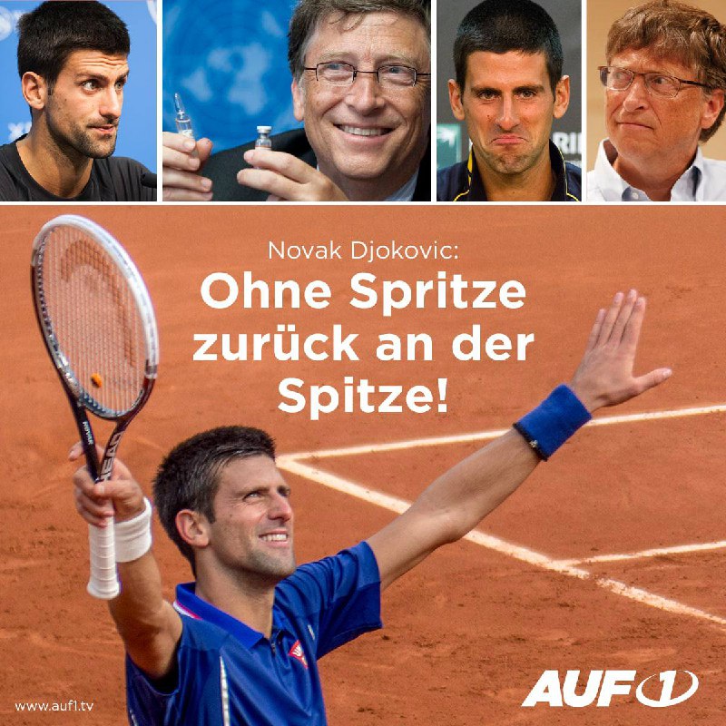 **Djokovic straft Mainstream-Medien, Musk unterstützt umgehend!**