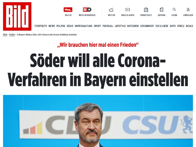 ***💥*****Söder hat ein Gespür für