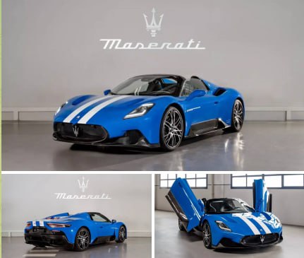 **Уникальный Maserati MC20 построили для наследников …