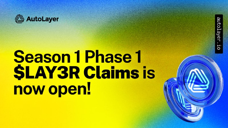 **$LAY3R claims and trading are officially …