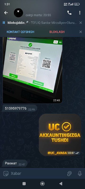 Uc Otziv AVAGADRO
