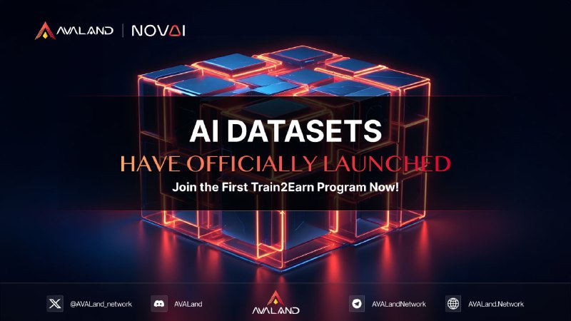 AVALAND AI DATASETS SALE HAS LAUNCHED …