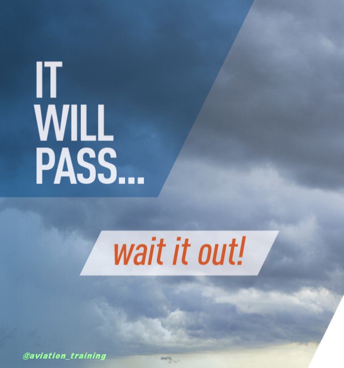 It will pass.... wait it out! …