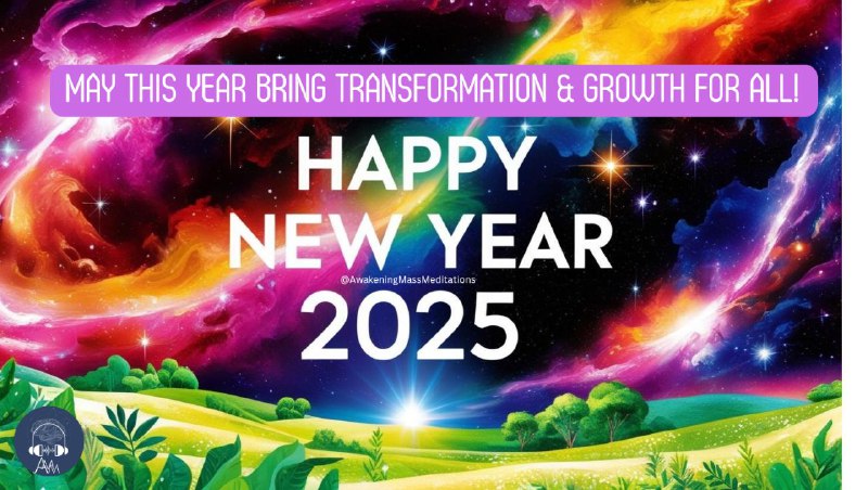 Happy New Year 2025, beautiful souls! …