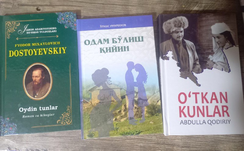 ***📚*****Shaxsiy kutubxona uchun, yangi kitoblar**