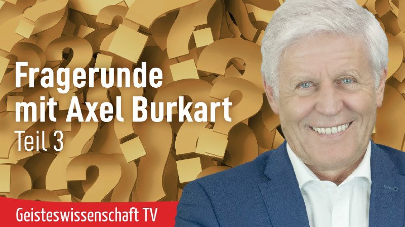 ***📹*** *Fragerunde mit Axel Burkart Teil …