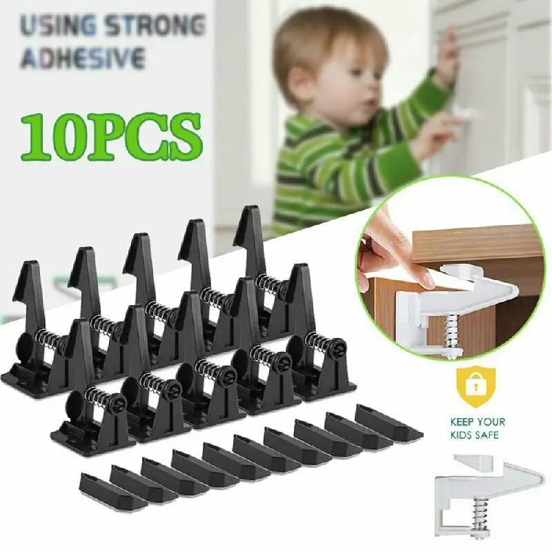**10pcs Baby Safety Invisible Security Drawer …