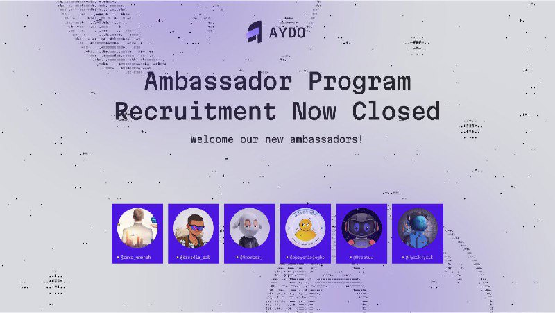 **The form for the Ambassador Program …