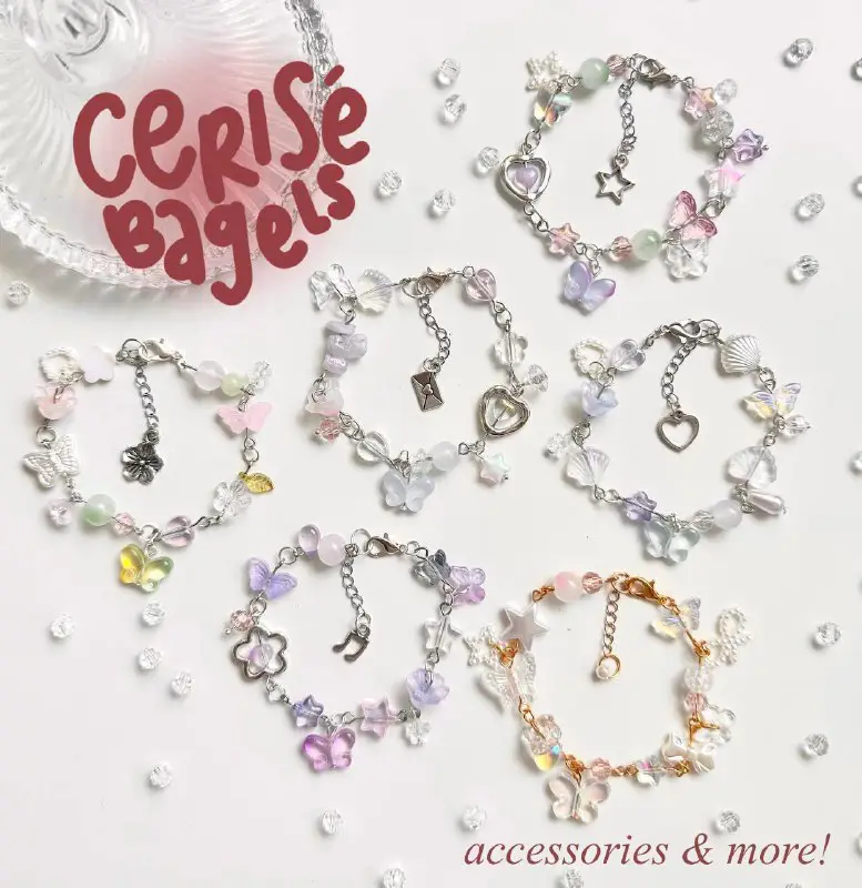 **Cerisé Bagels** — beaded accessories made …