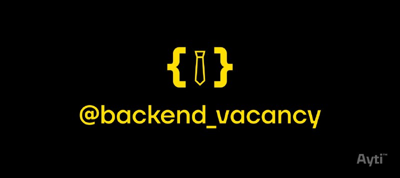 **Backend-разработчик**