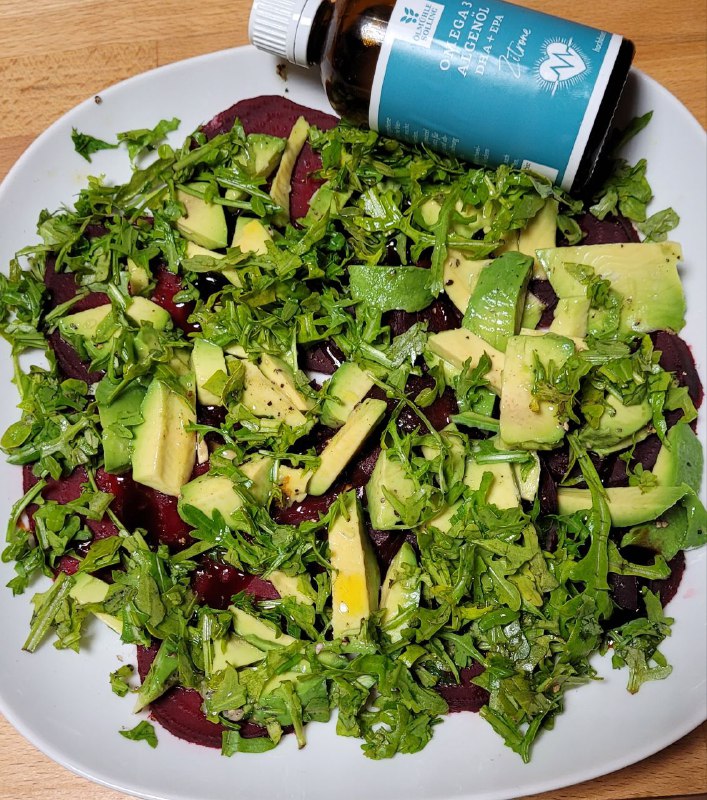 Rote Bete mit Salz und Pfeffer …