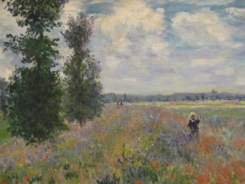 -Poppy Fields near Argenteuil 1875.