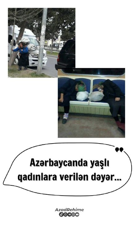 **Azərbaycanda yaşlı qadınlara verilən dəyər...**