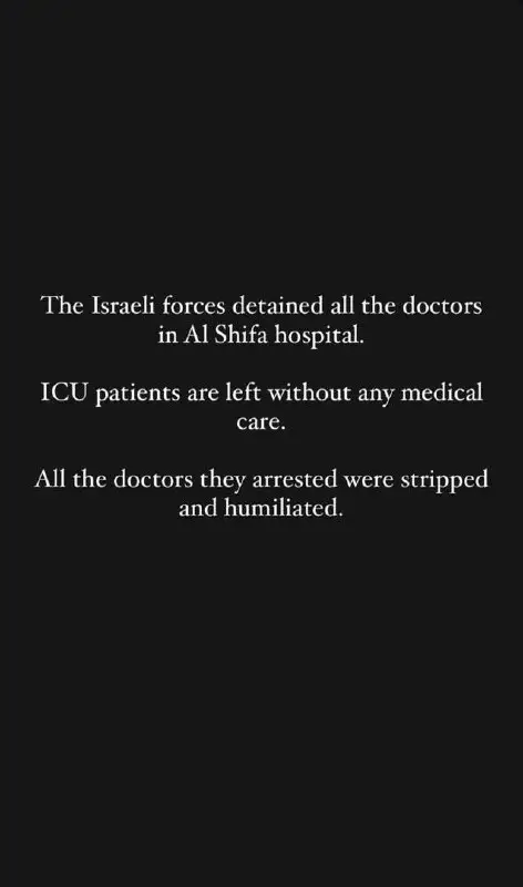 The Israeli forces detained all the …