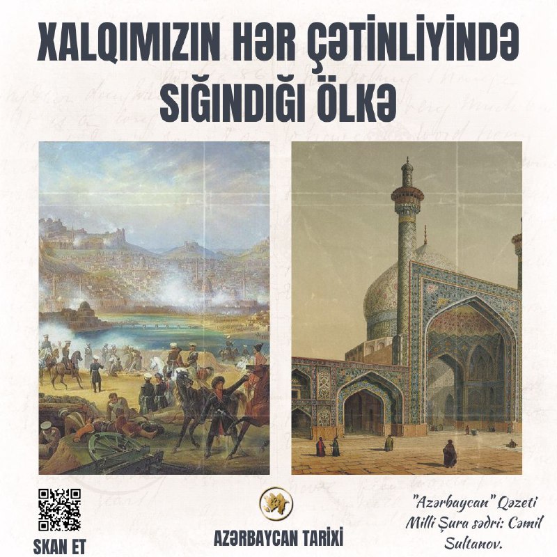 **Xalqımızın Hər Çətinliyindən Sığındığı Ölkə**