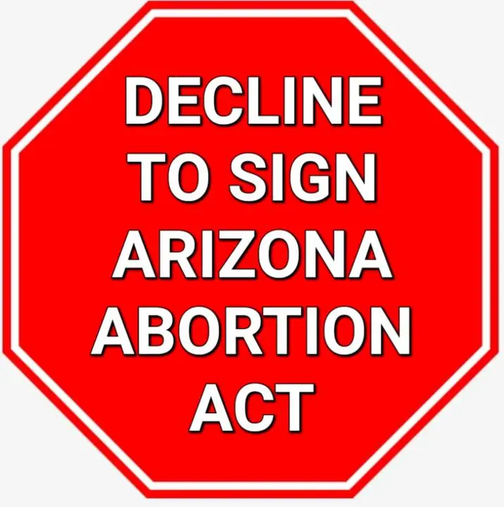 By now, you've probably been asked to sign the AZ abortion petition. Did you know that it would permanently legalize …