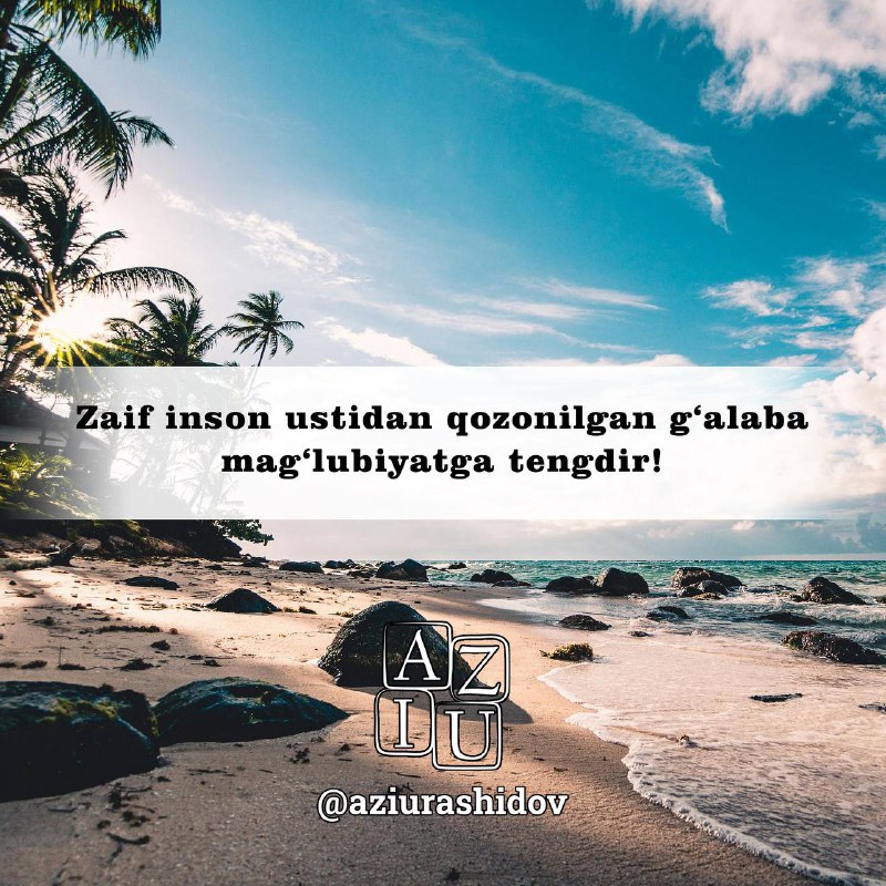 40\_-\_29.12.2024\_-\_Zaif inson ustidan qozonilgan g‘alaba mag‘lubiyatga …