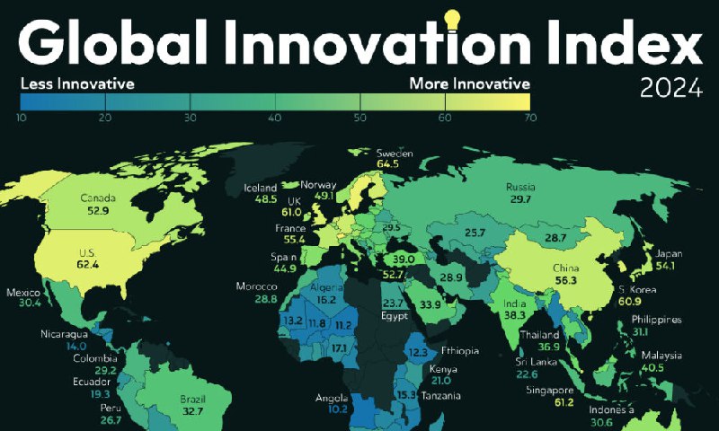 Ranked: The World's Most Innovative Countries …