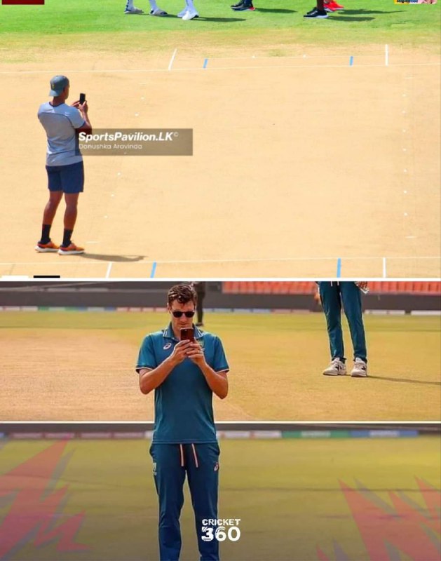 South Africa Staff taking pictures of …