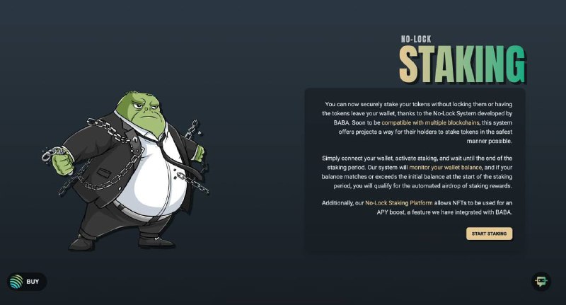 Stake your BABA tokens with our …