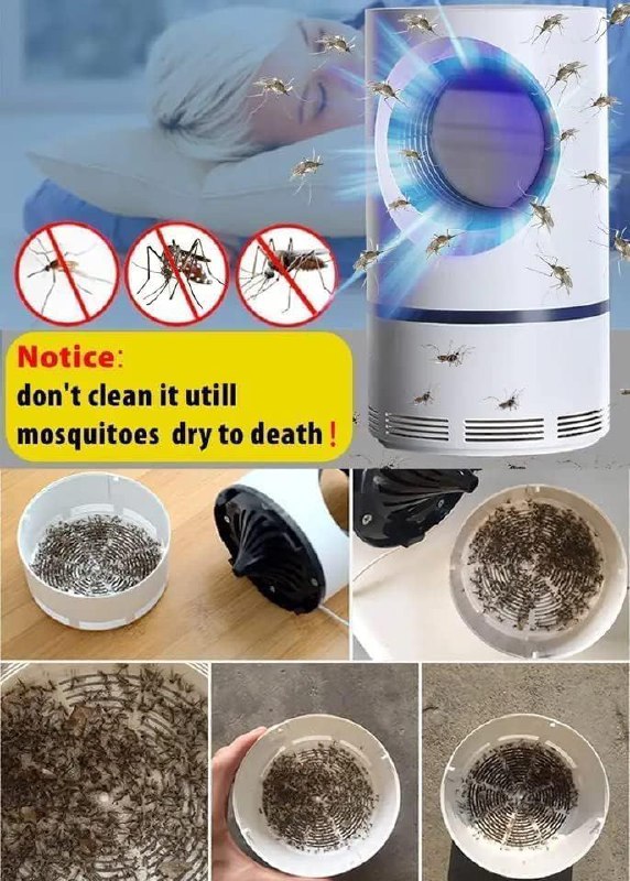 ***❇️*** Photocatalysis Suction Type Mosquito Killer …