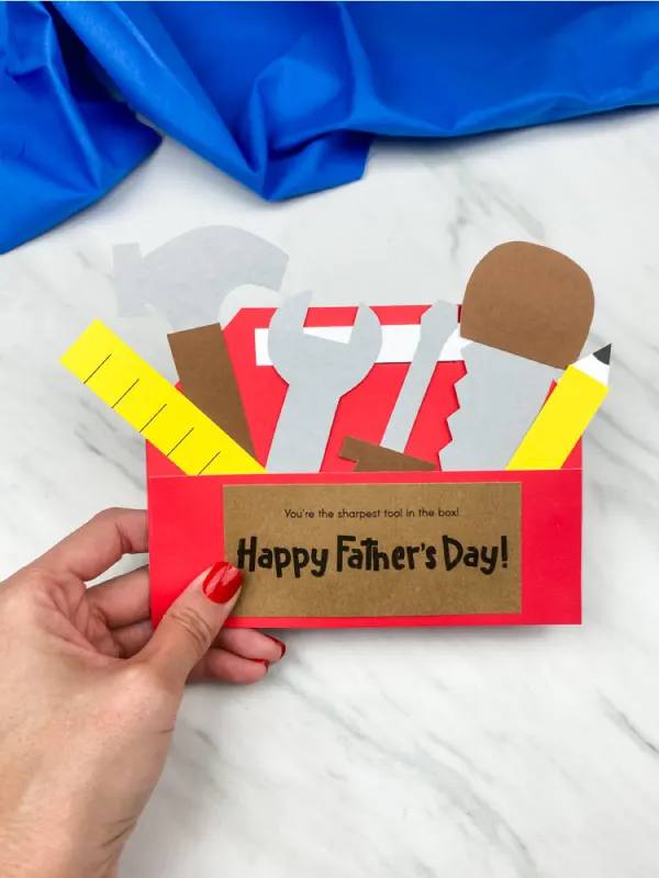 **Father’s Day toolbox craft**Крутая идея поделки …