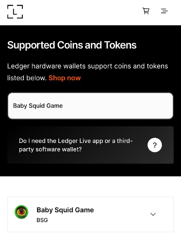 ***🦑*** Baby Squid Game $BSG tokens …