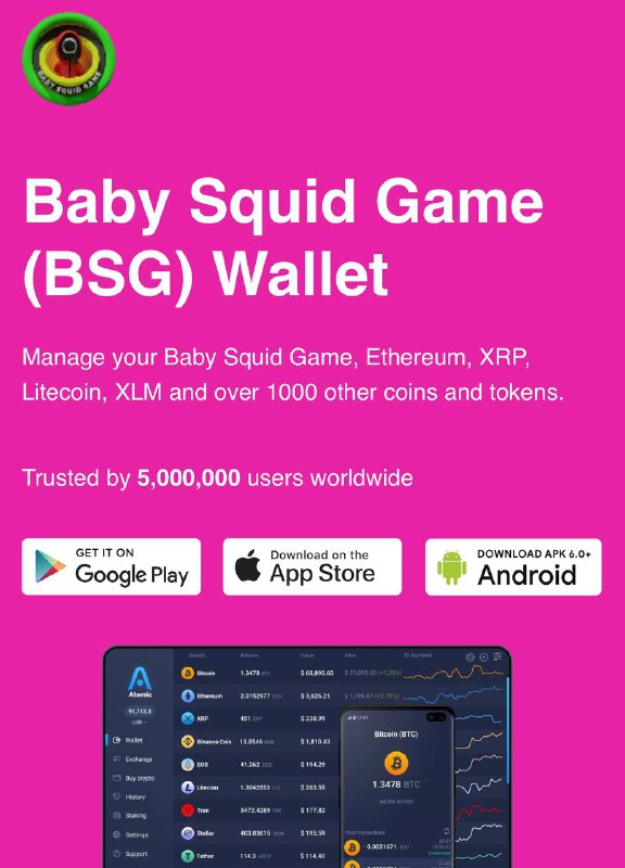 ***🦑*** Baby Squid Game $BSG has …