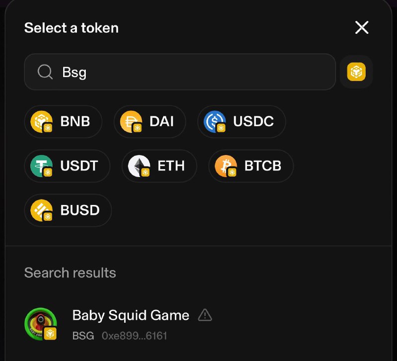 ***🦑*** Baby Squid Game $BSG is …