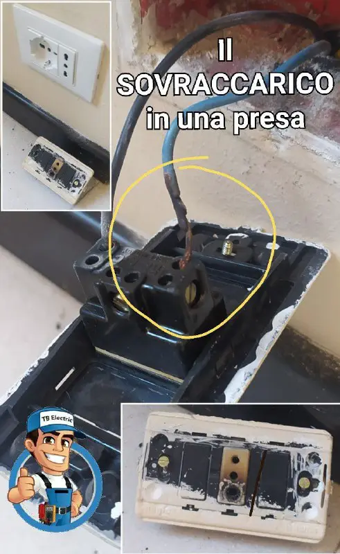 **IL SOVRACCARICO IN UNA PRESA** ***❗***